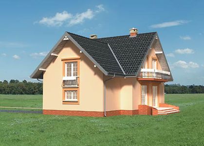 Фасад дома BAK-2434-47 Фасад дома BAK-2434-47